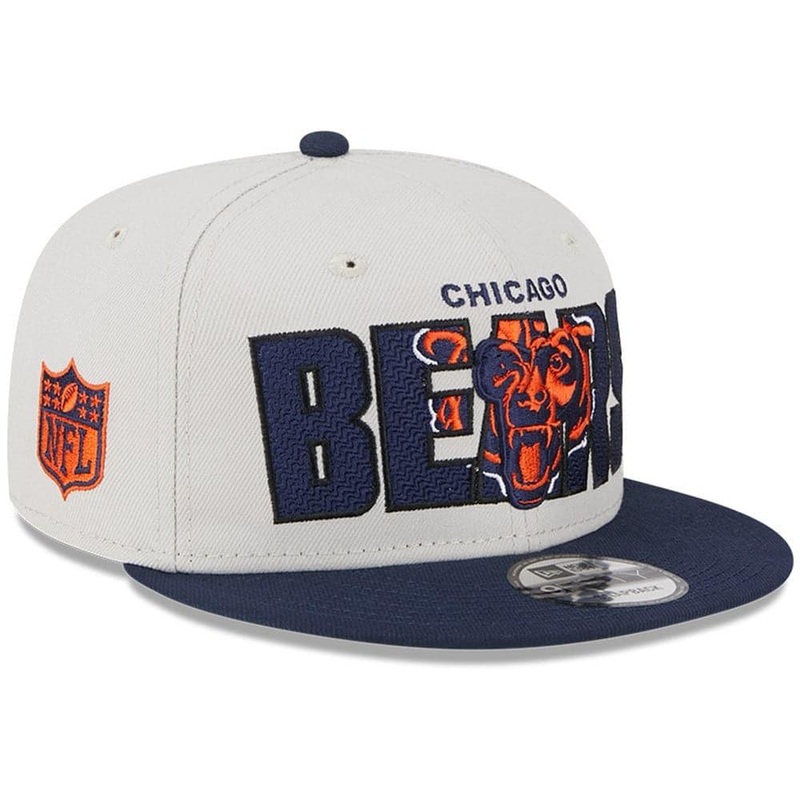 Chicago Bears New Era NFL 23 Draft 9FIFTY Snapback Hat – Stone