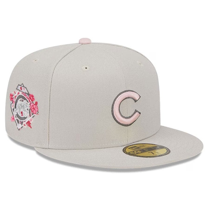 Chicago Cubs New Era MLB 23 Mothers Day 59FIFTY Fitted Hat – Stone
