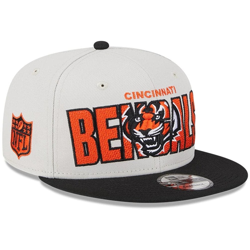 Cincinnati Bengals New Era NFL 23 Draft 9FIFTY Snapback Hat – Stone