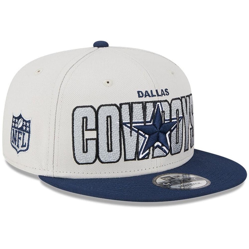 Dallas Cowboys New Era NFL 23 Draft 9FIFTY Snapback Hat – Stone