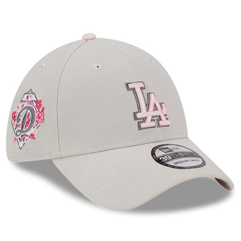 Los Angeles Dodgers New Era MLB 23 Mothers Day 39THIRTY Stretch-Fit Hat – Stone
