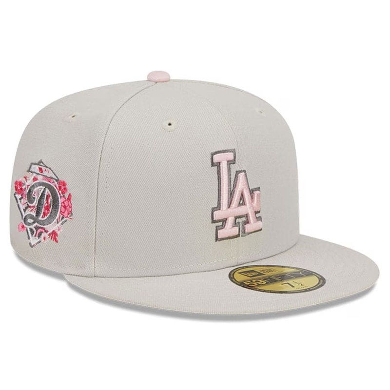 Los Angeles Dodgers New Era MLB 23 Mothers Day 59FIFTY Fitted Hat – Stone