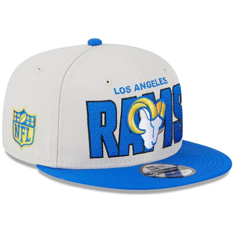 Los Angeles Rams New Era NFL 23 Draft 9FIFTY Snapback Hat – Stone