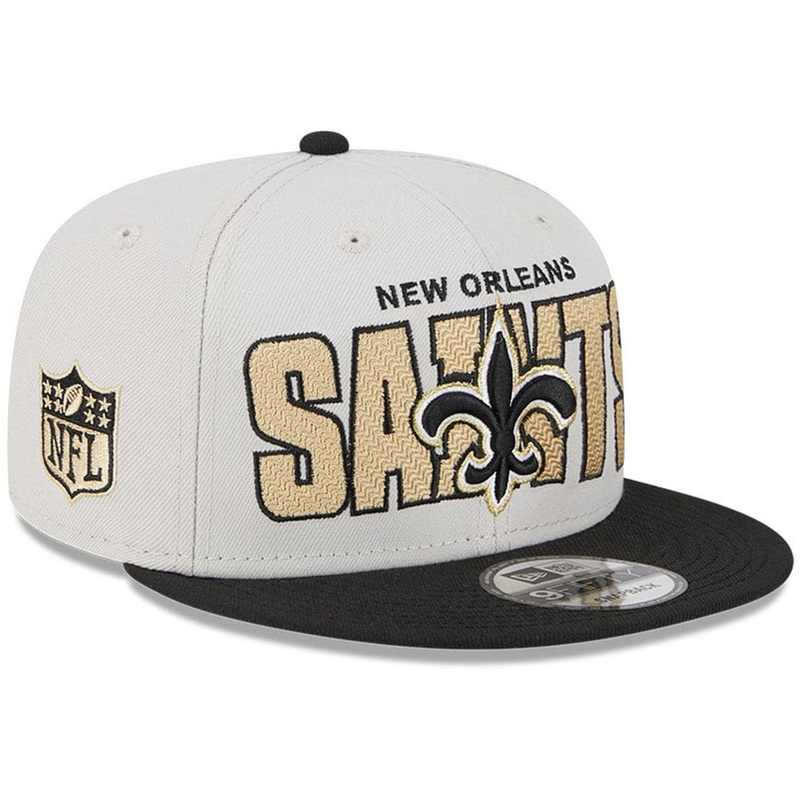 New Orleans Saints New Era NFL 23 Draft 9FIFTY Snapback Hat – Stone