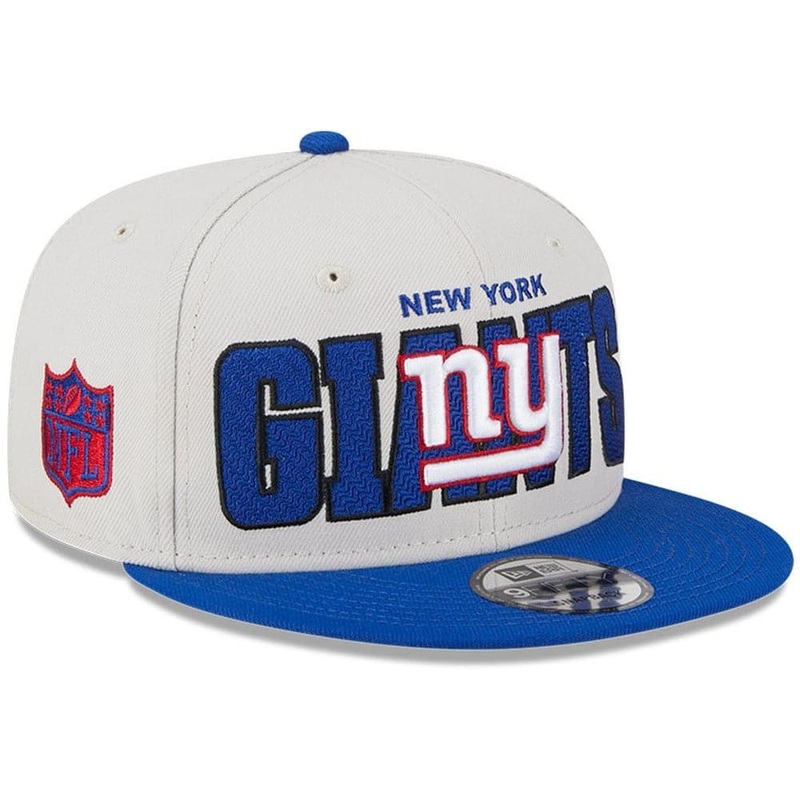 New York Giants New Era NFL 23 Draft 9FIFTY Snapback Hat – Stone