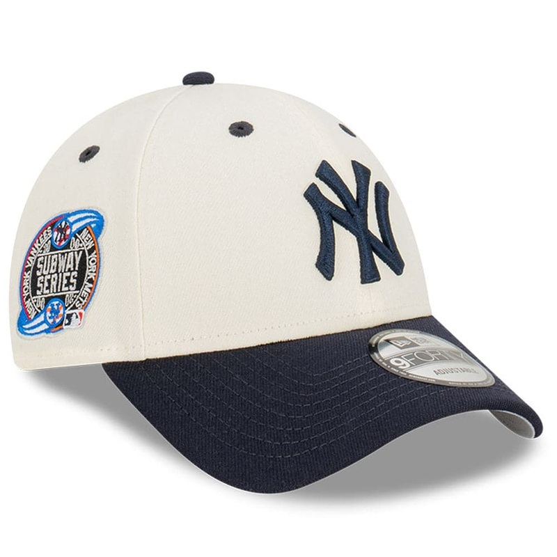 New York Yankees New Era MLB 00 Subway Series 9FORTY Snapback Hat – Chrome