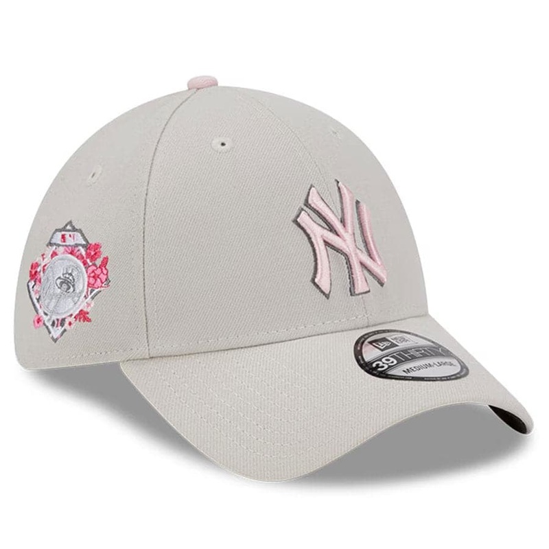 New York Yankees New Era MLB 23 Mothers Day 39THIRTY Stretch-Fit Hat – Stone