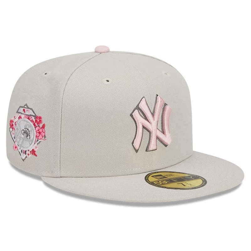 New York Yankees New Era MLB 23 Mothers Day 59FIFTY Fitted Hat – Stone