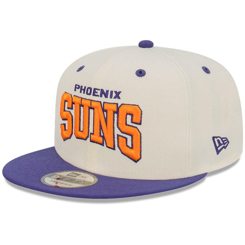 Phoenix Suns New Era NBA Pro Arch 9FIFTY Snapback Hat – Chrome