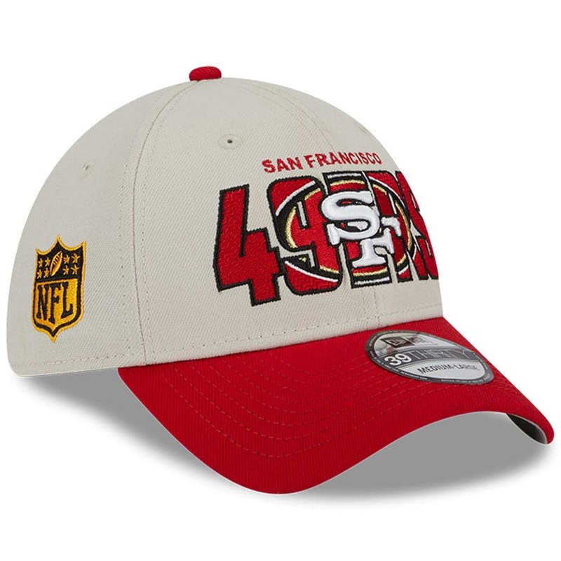 San Francisco 49ers New Era NFL 23 Draft 39THIRTY Stretch-Fit Hat – Stone