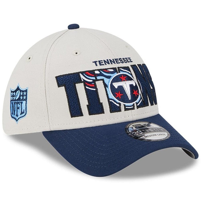 Tennessee Titans New Era NFL 23 Draft 39THIRTY Stretch-Fit Hat – Stone