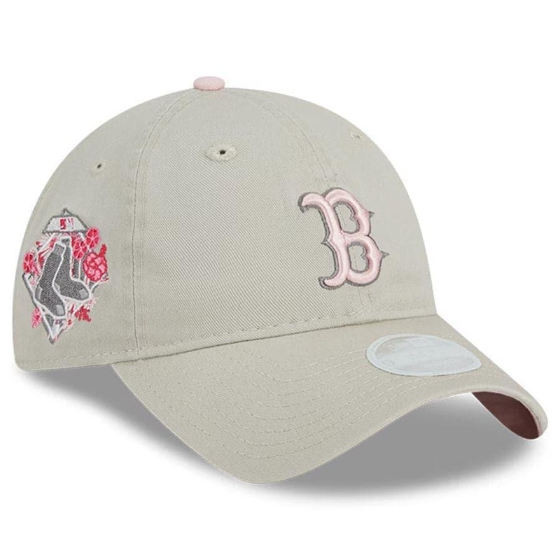 Womens Boston Red Sox New Era MLB 23 Mothers Day 9TWENTY Hat – Stone