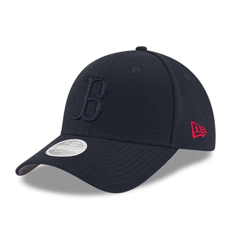 Womens Boston Red Sox New Era MLB Tonal 9FORTY Curve Hat – Navy