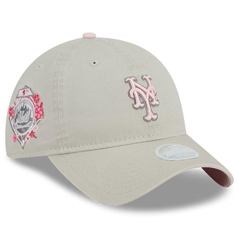 Womens New York Mets New Era MLB 23 Mothers Day 9TWENTY Hat – Stone