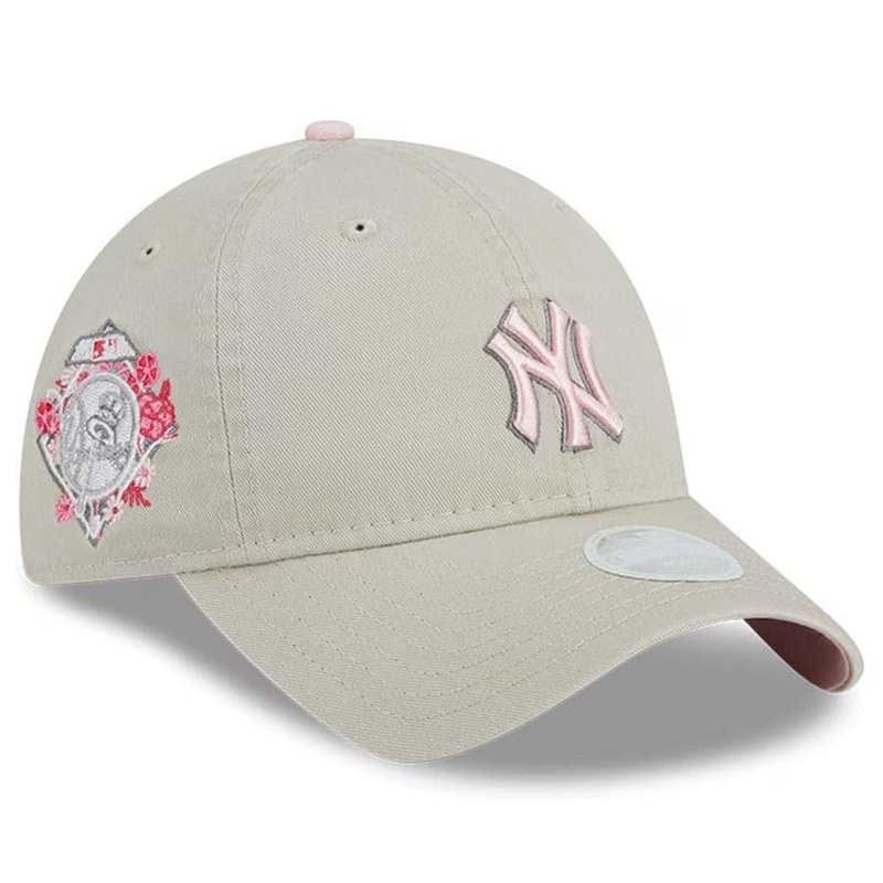 Womens New York Yankees New Era MLB 23 Mothers Day 9TWENTY Hat – Stone