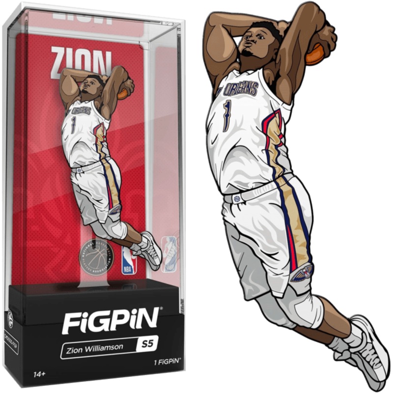 Zion Williamson New Orleans Pelicans FiGPiN NBA Player Pin
