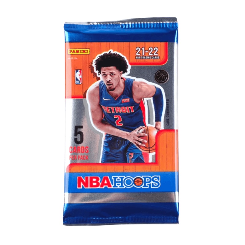 2021-22 NBA Panini Hoops Basketball Trading Card Pack