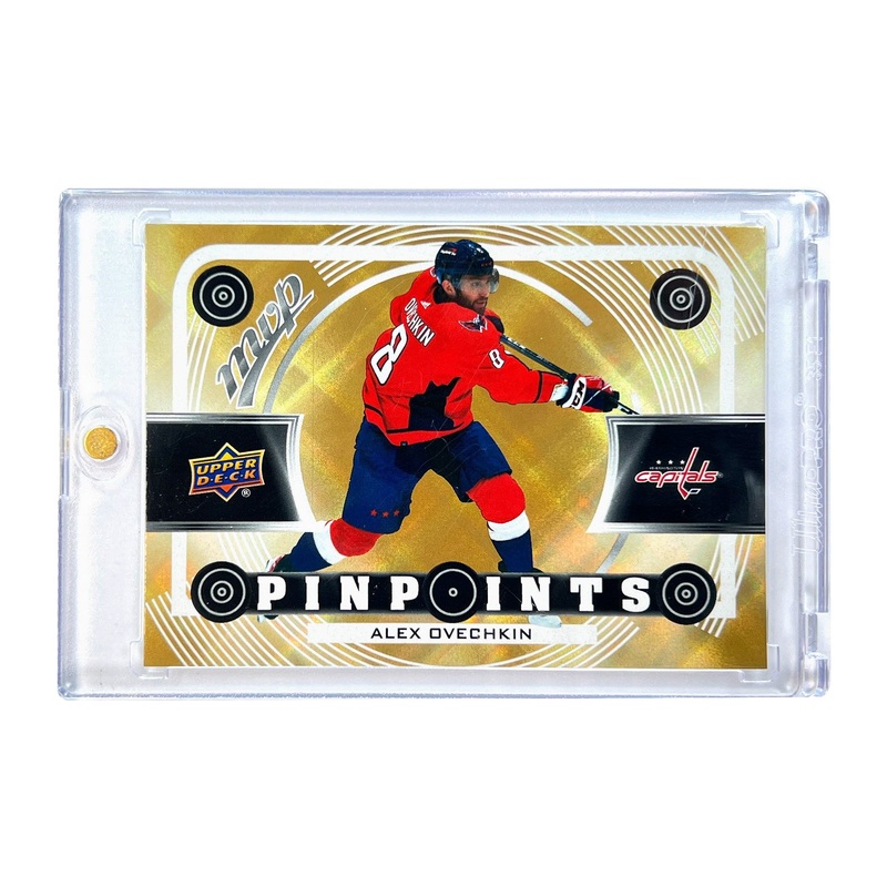 Alex Ovechkin Washington Capitals Upper Deck NHL 22-23 Gold Pinpoints Card