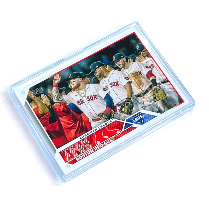 Boston Red Sox Topps MLB 23 9 Team Card Set – 9 Cards
