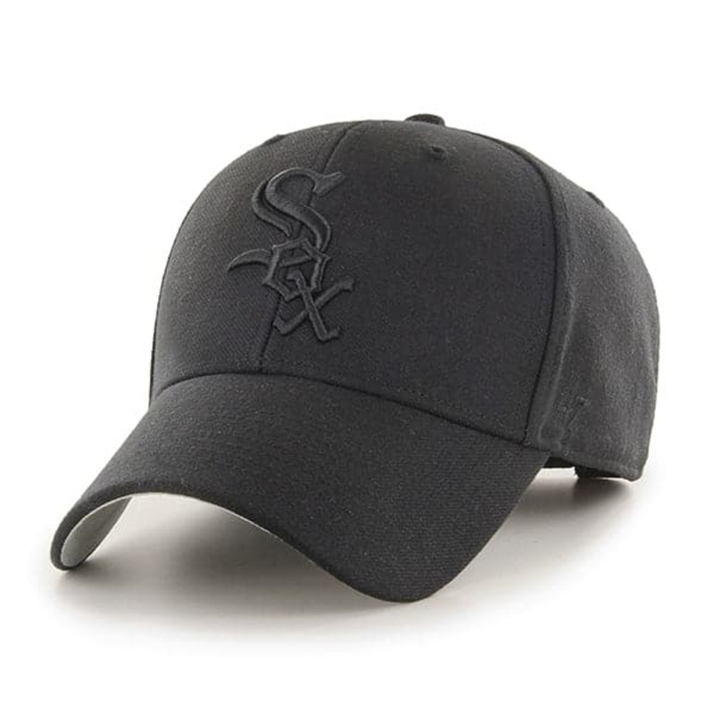 Chicago White Sox ’47 MLB Black On Black MVP Hat