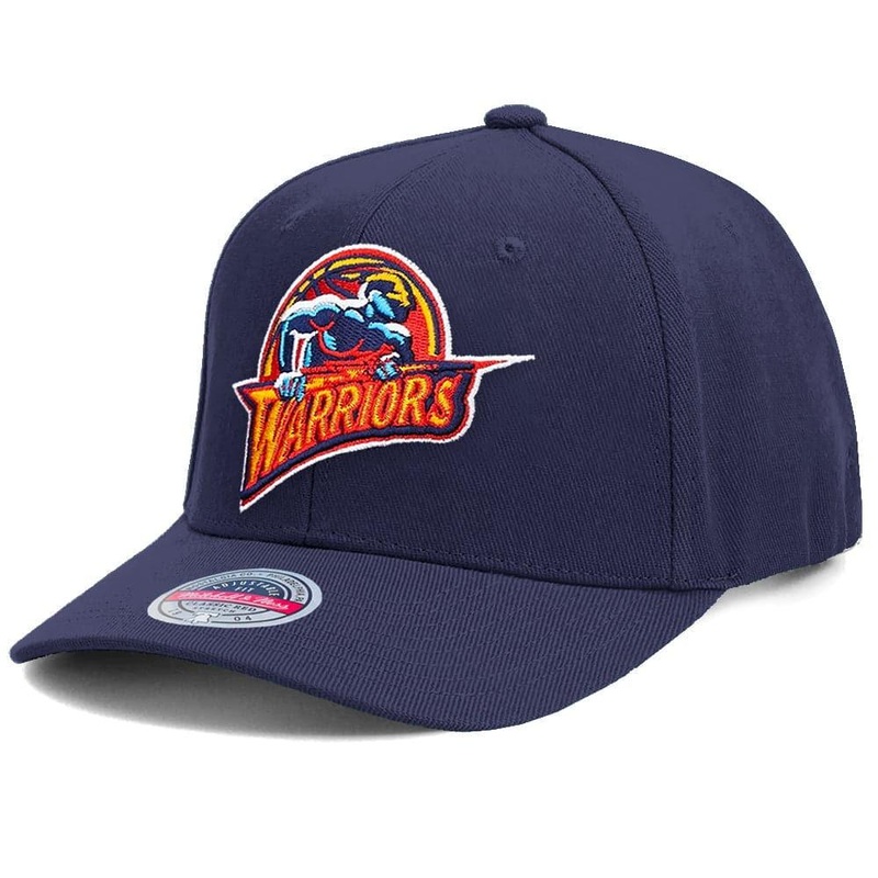 Golden State Warriors Mitchell & Ness NBA HWC Snapback Hat – Navy