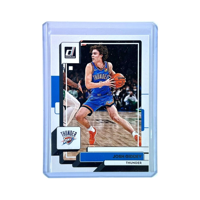 Josh Giddey Oklahoma City Thunder Panini NBA 22-23 Donruss Card