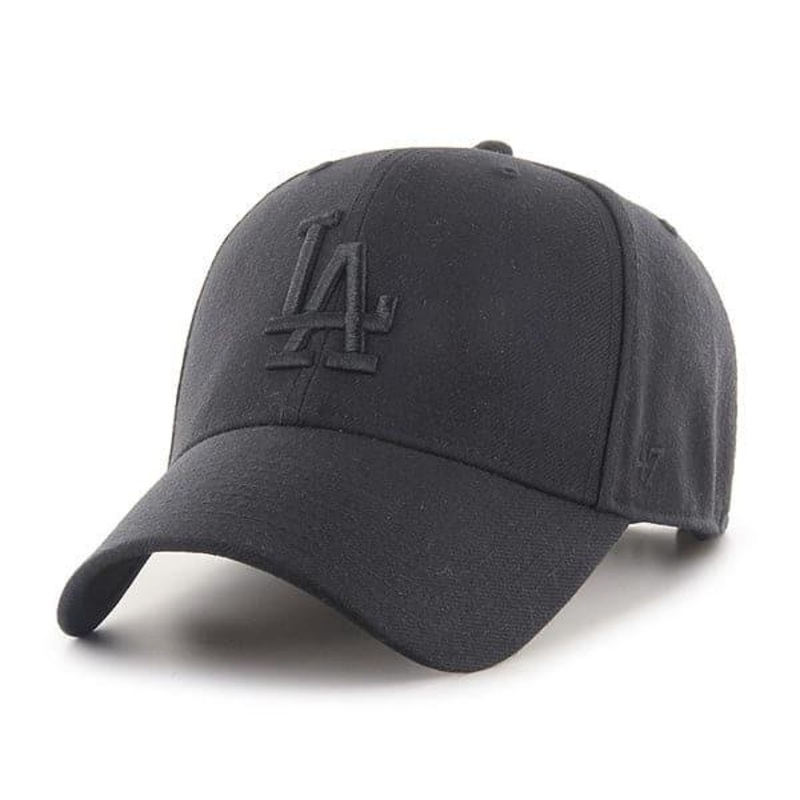 Los Angeles Dodgers ’47 MLB Black On Black MVP Hat