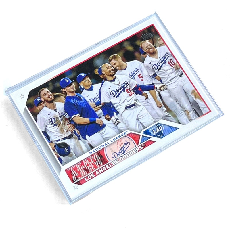 Los Angeles Dodgers Topps MLB 23 9 Team Card Set – 9 Cards