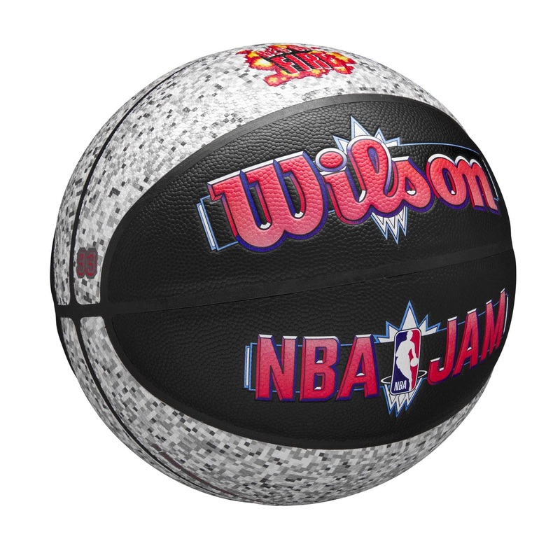 NBA Jam Wilson Indoor Outdoor Basketball Ball – Size 7