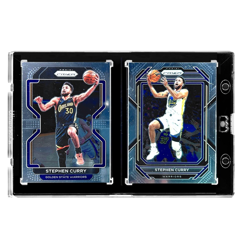 Steph Curry Golden State Warriors Panini NBA Prizm Base 2 x Card Set