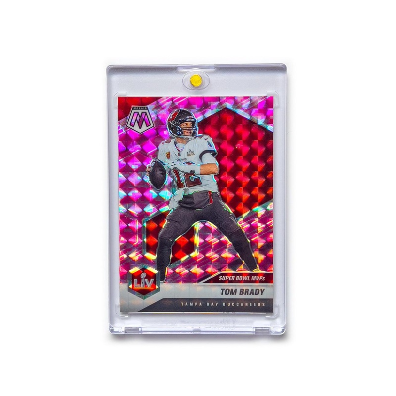 Tom Brady Tampa Bay Buccaneers Panini NFL 21 Mosaic Pink Camo Card