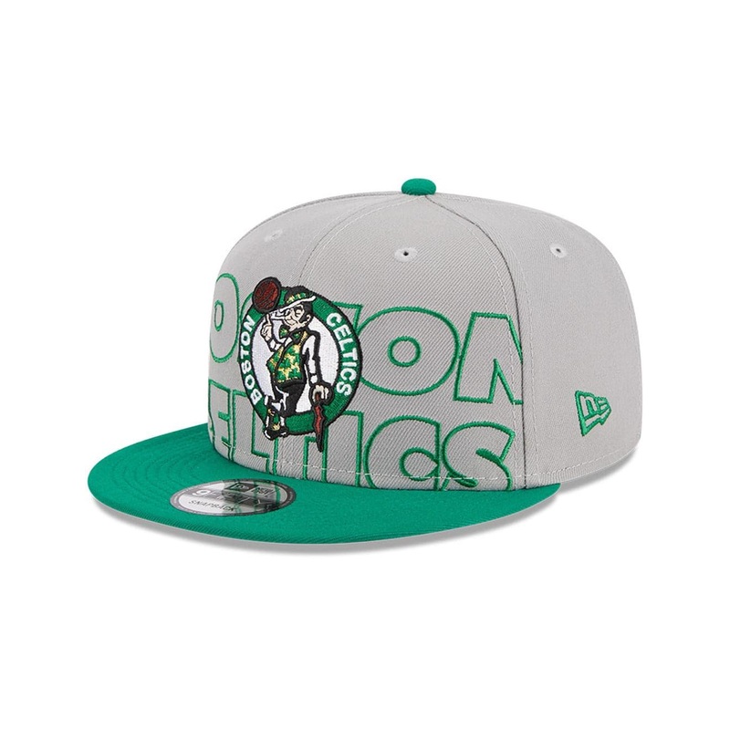 Boston Celtics New Era NBA 23 Draft 9FIFTY Snapback Hat – Grey