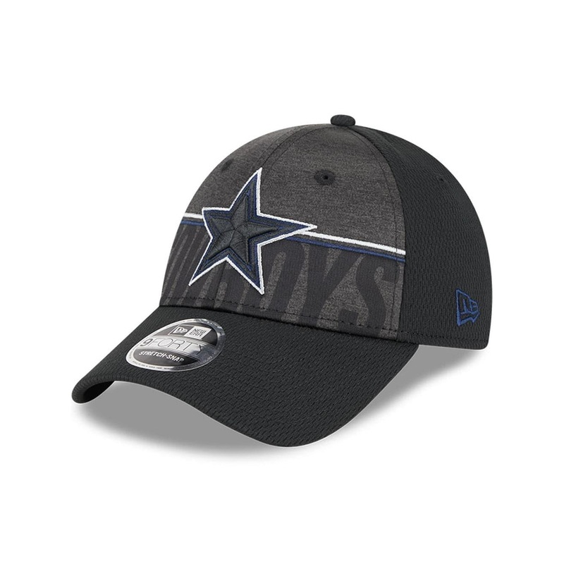 Dallas Cowboys New Era NFL 23 Training Camp 9FORTY Snapback Hat – Black