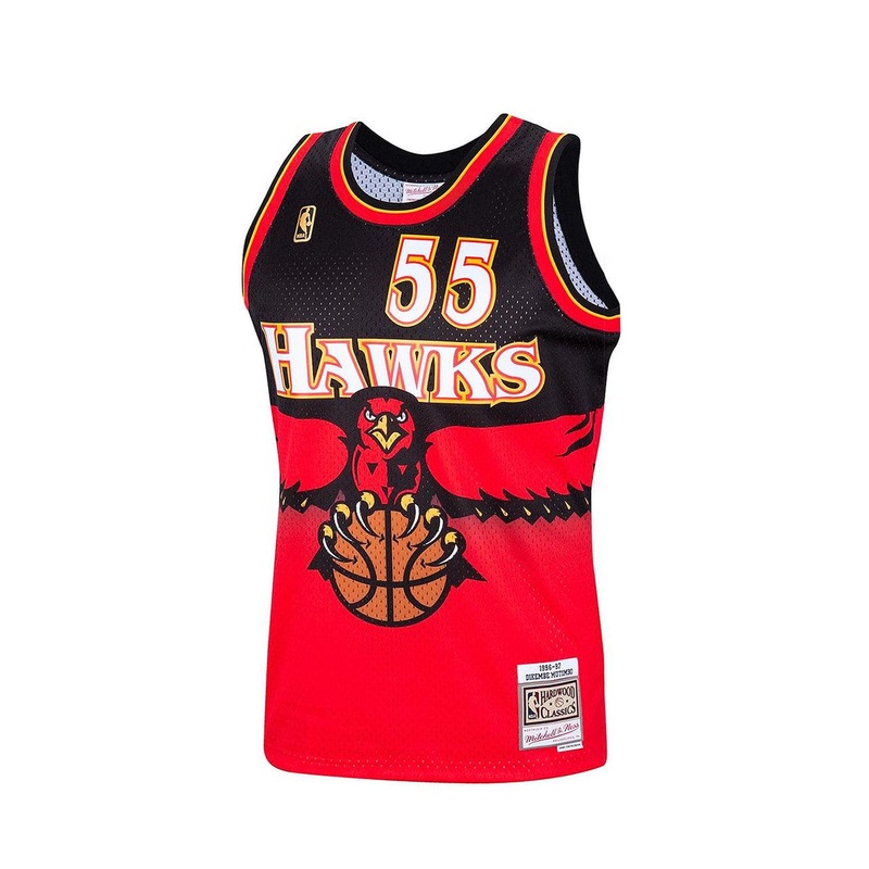 Dikembe Mutombo Atlanta Hawks Mitchell & Ness NBA 96-97 Swingman Jersey – Red