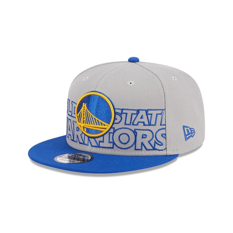 Golden State Warriors New Era NBA 23 Draft 9FIFTY Snapback Hat – Grey
