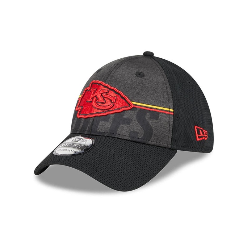 Kansas City Chiefs New Era NFL 23 Training Camp 39THIRTY Stretch-Fit Hat – Black