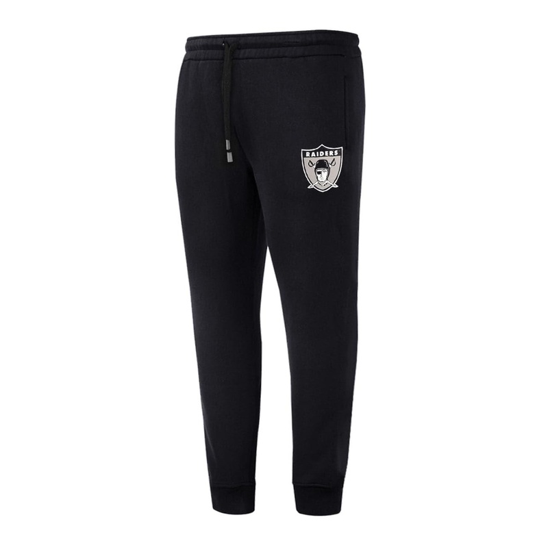 Las Vegas Raiders Mitchell & Ness NFL Hometown Fleece Jogger Pants – Black