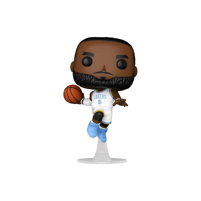 LeBron James Los Angeles Lakers Funko NBA Pop 164 3.75″ Figure – White