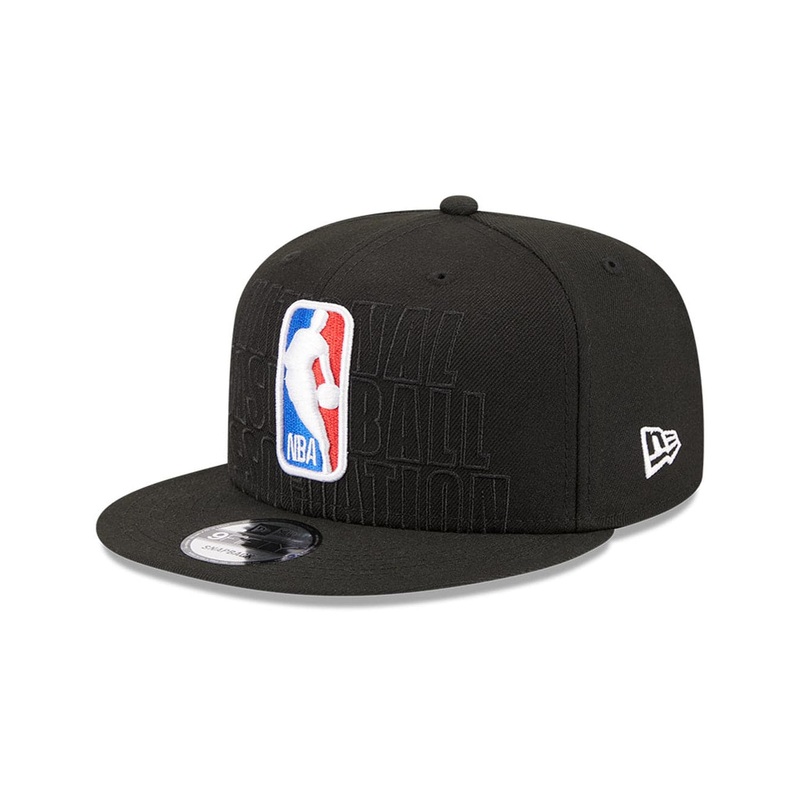 NBA Logoman New Era NBA 23 Draft 9FIFTY Snapback Hat – Black