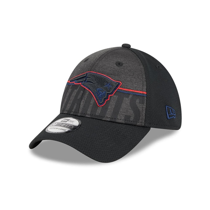 New England Patriots New Era NFL 23 Training Camp 39THIRTY Stretch-Fit Hat – Black