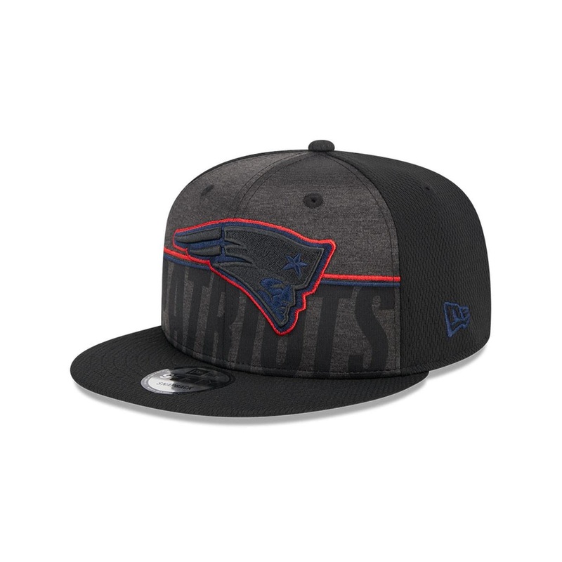 New England Patriots New Era NFL 23 Training Camp 9FIFTY Snapback Hat – Black