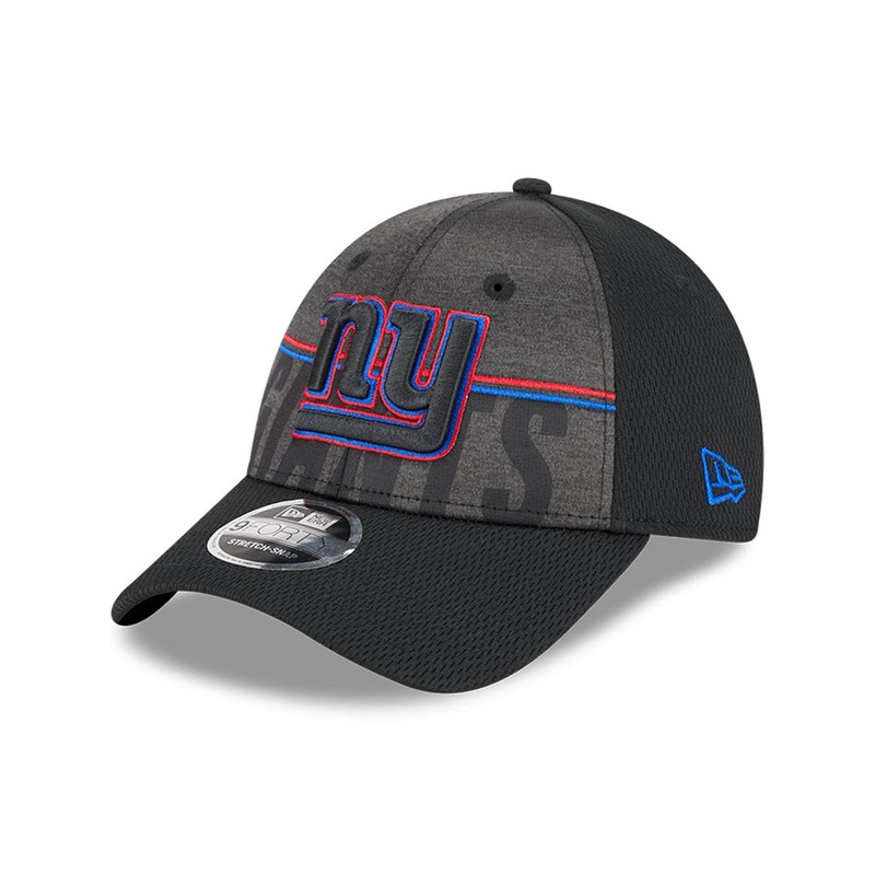 New York Giants New Era NFL 23 Training Camp 9FORTY Snapback Hat – Black