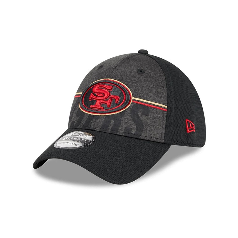 San Francisco 49ers New Era NFL 23 Training Camp 39THIRTY Stretch-Fit Hat – Black