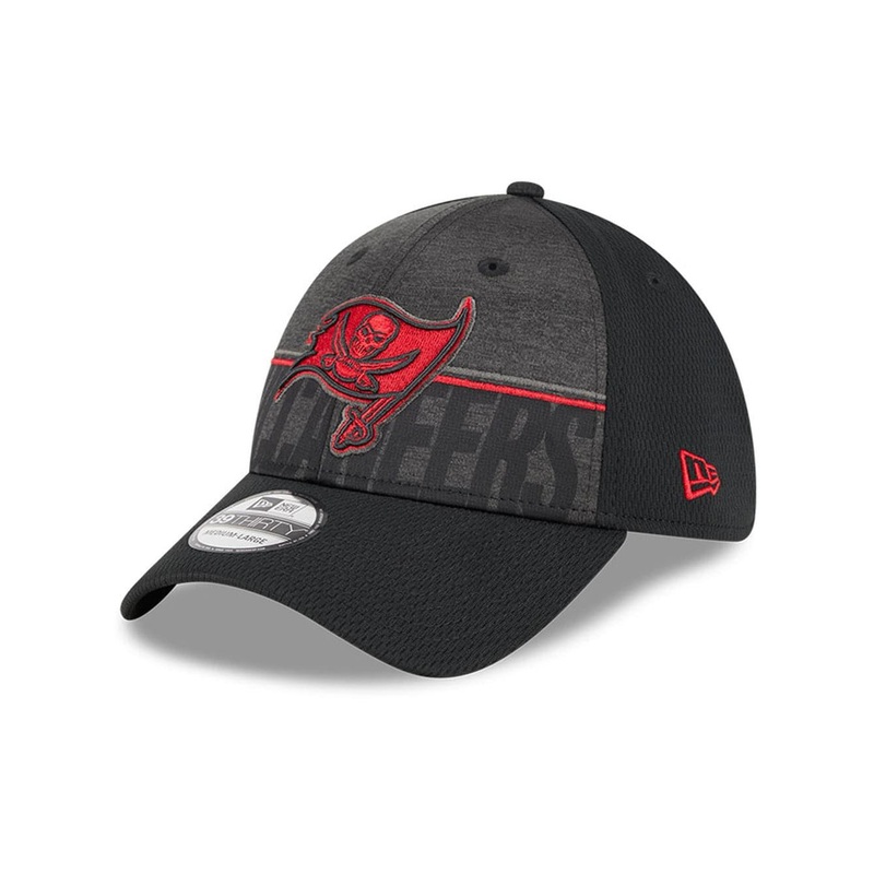 Tampa Bay Buccaneers New Era NFL 23 Training Camp 39THIRTY Stretch-Fit Hat – Black