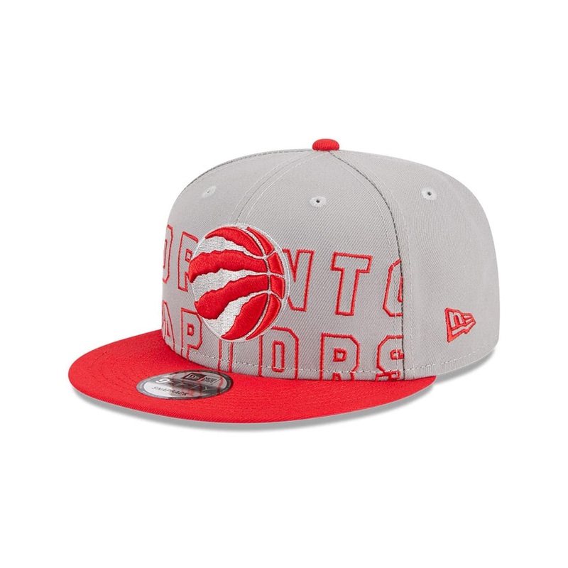 Toronto Raptors New Era NBA 23 Draft 9FIFTY Snapback Hat – Grey