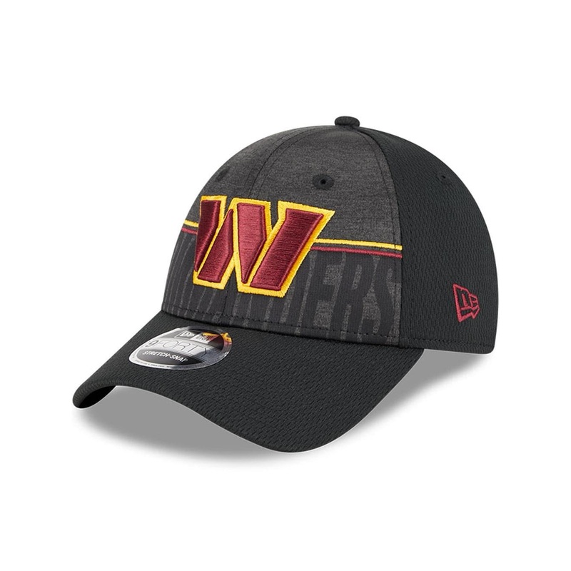 Washington Commanders New Era NFL 23 Training Camp 9FORTY Snapback Hat – Black