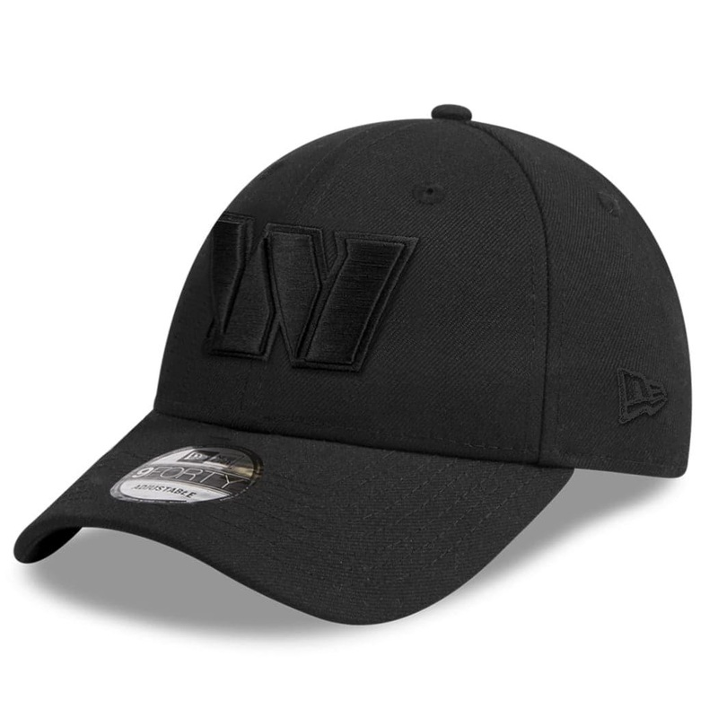 Washington Commanders New Era NFL Black On Black 9FORTY Snapback Hat