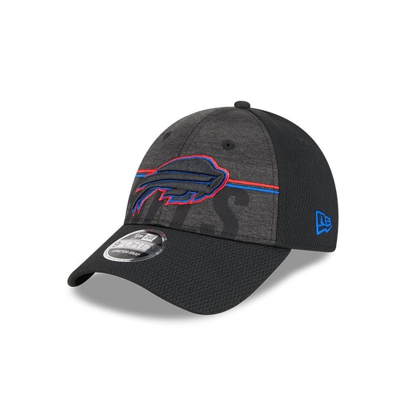Youths Buffalo Bills New Era NFL 23 Training Camp 9FORTY Snapback Hat – Black
