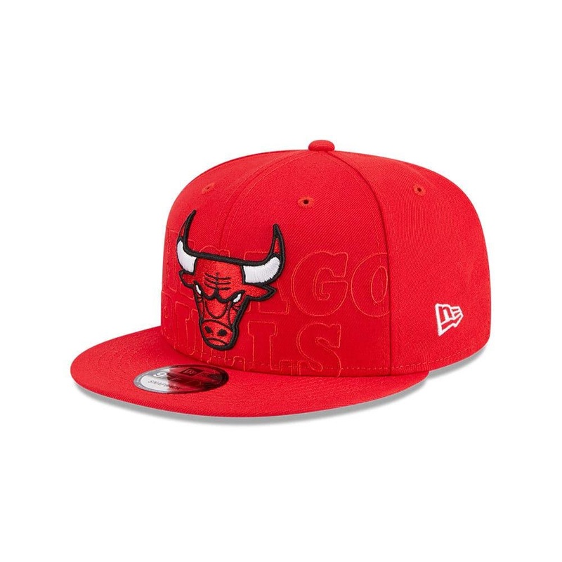 Youths Chicago Bulls New Era NBA 23 Draft 9FIFTY Snapback Hat – Red