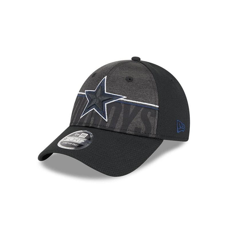 Youths Dallas Cowboys New Era NFL 23 Training Camp 9FORTY Snapback Hat – Black